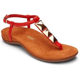 Vionic Rest Nala T Strap Sandal Sz 9 NIB